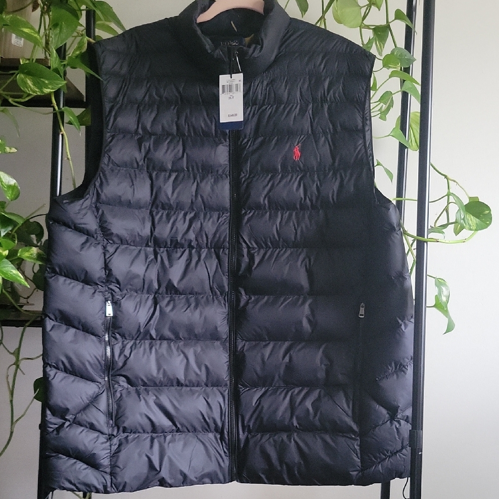 Polo by Ralph Lauren Men's Black Puffer Vest